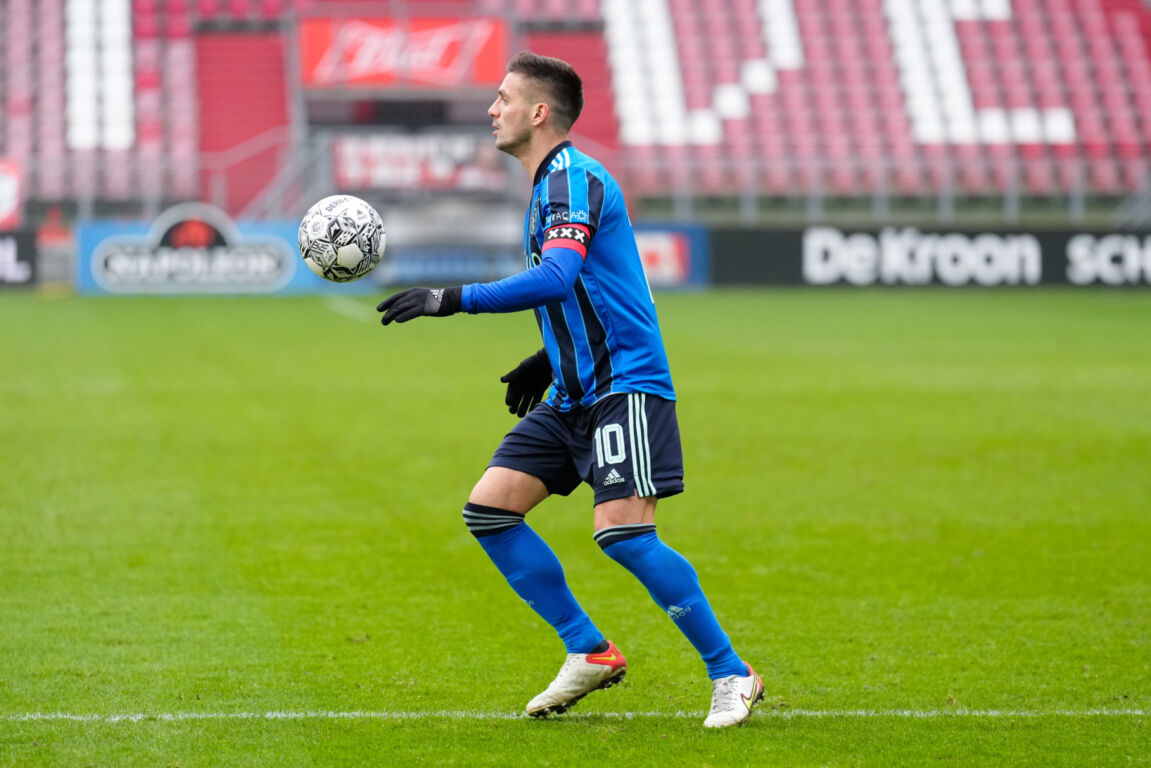 Tadic tijdens het duel met FC Utrecht
