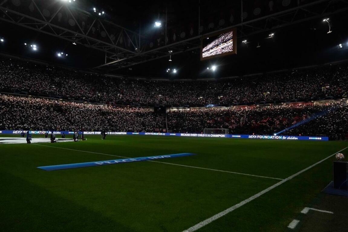 De Johan Cruijff Arena in Amsterdam
