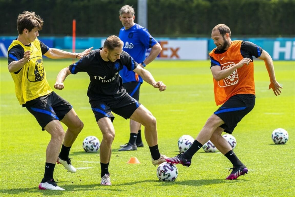 Marten de Roon, Stefan de Vrij en Daley Blind