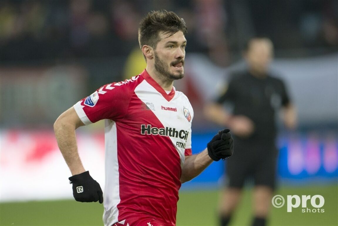 Edouard Duplan in zijn tijd bij FC Utrecht