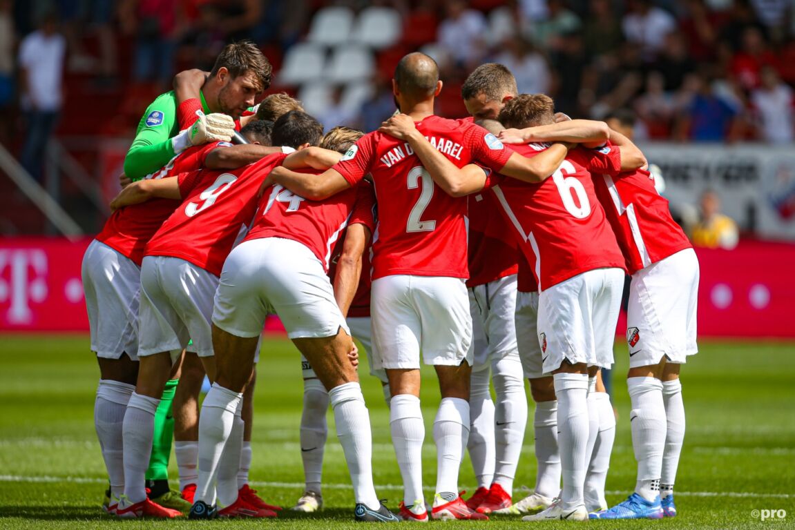 FC Utrecht in Stadion Galgenwaard