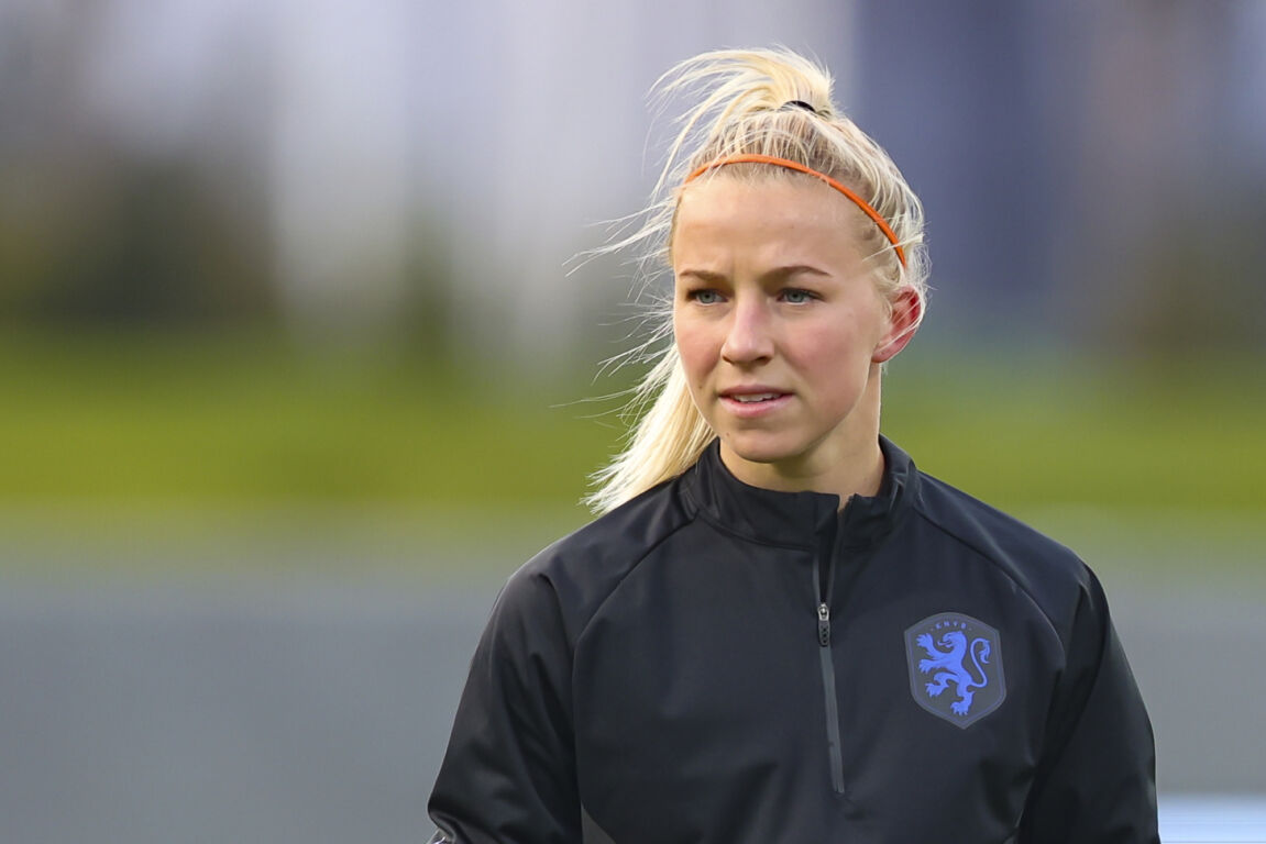 Jackie Groenen bij de OranjeLeeuwinnen