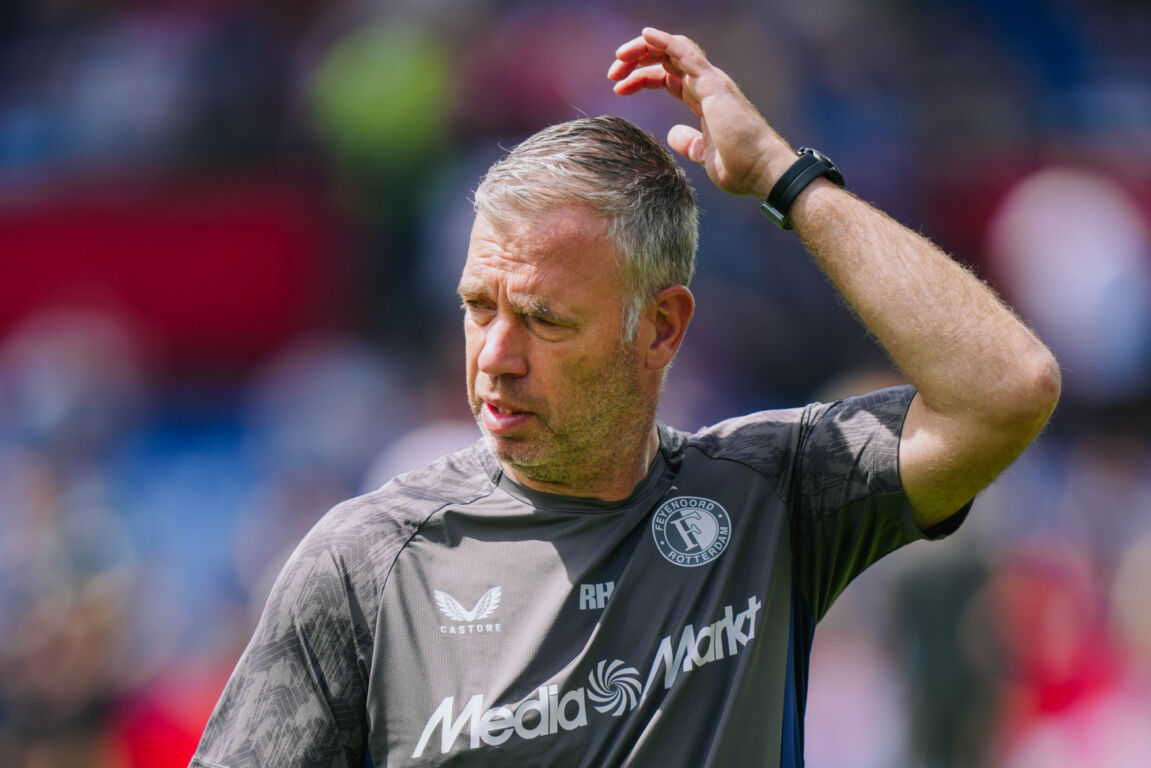 René Hake in De Kuip