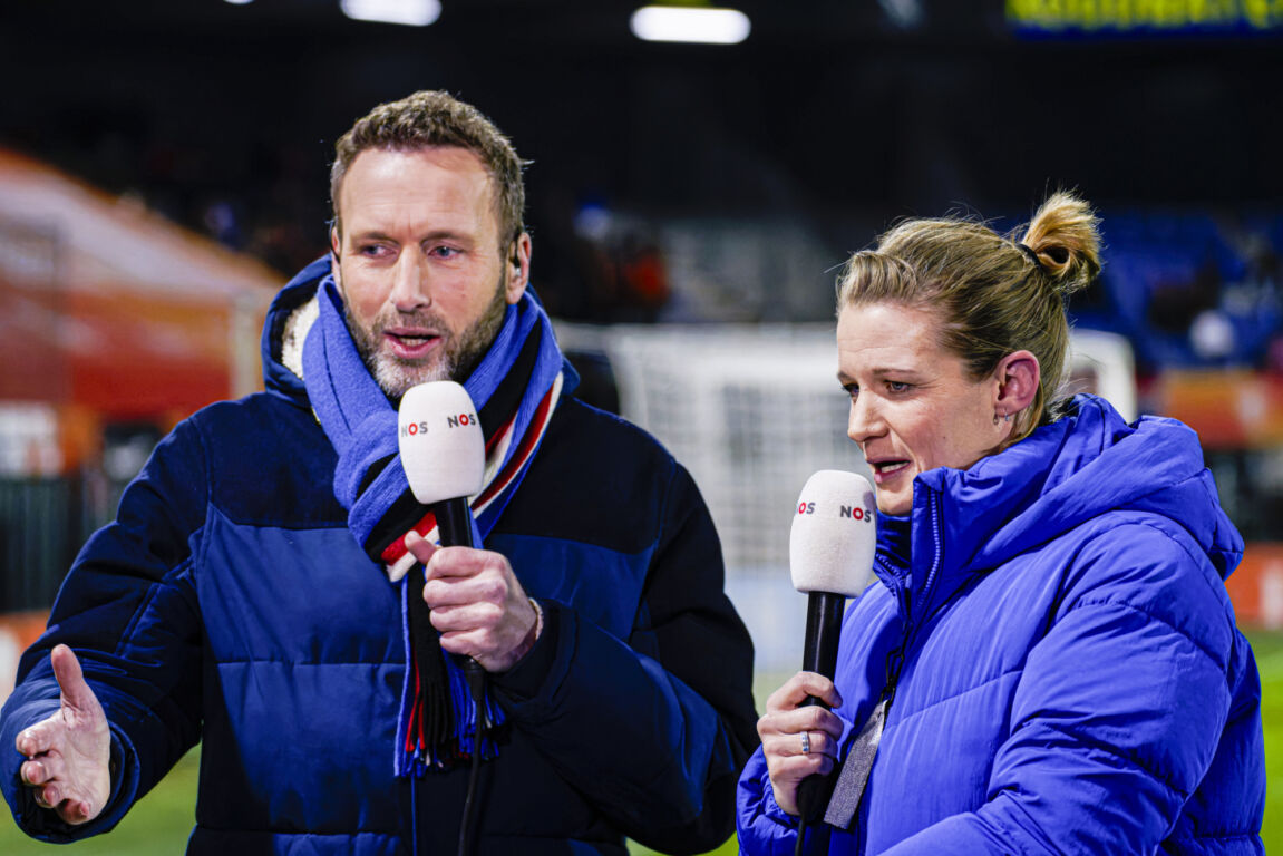 Gert van ’t Hof en Mandy van den Berg namens de NOS