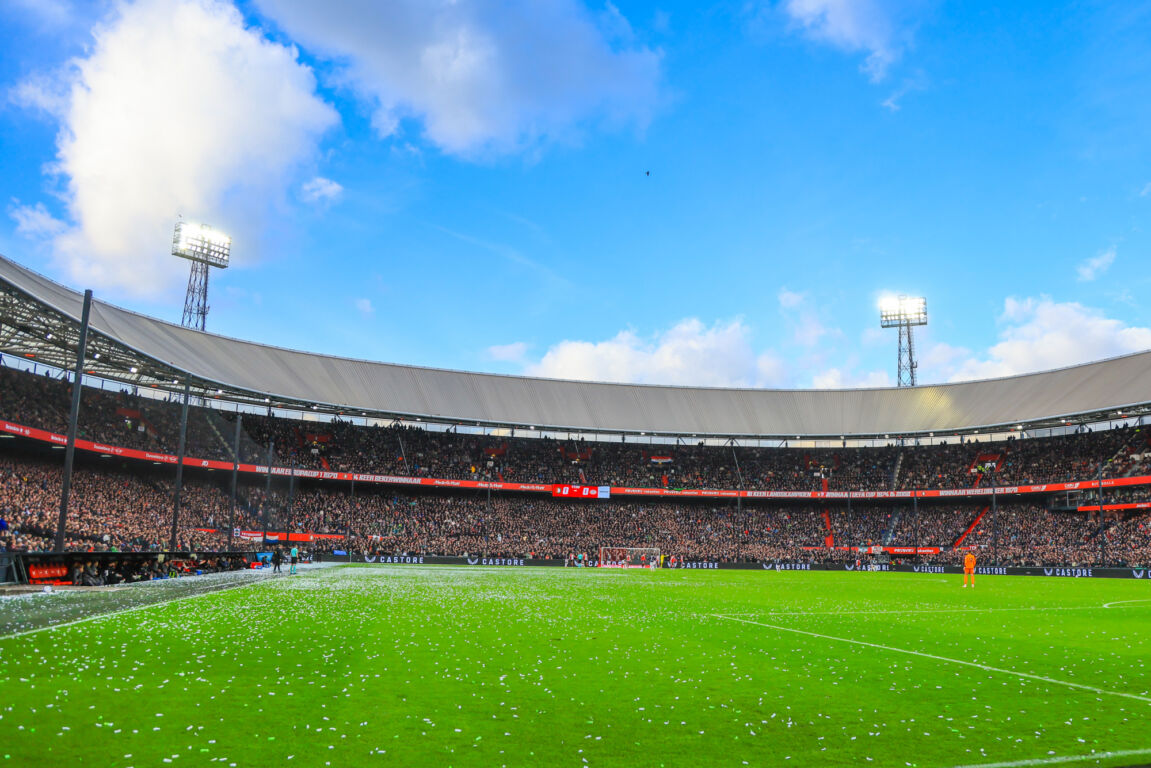 De Kuip als decor tijdens Feyenoord - PSV