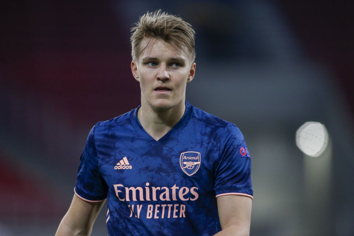 Martin Ødegaard bij Arsenal