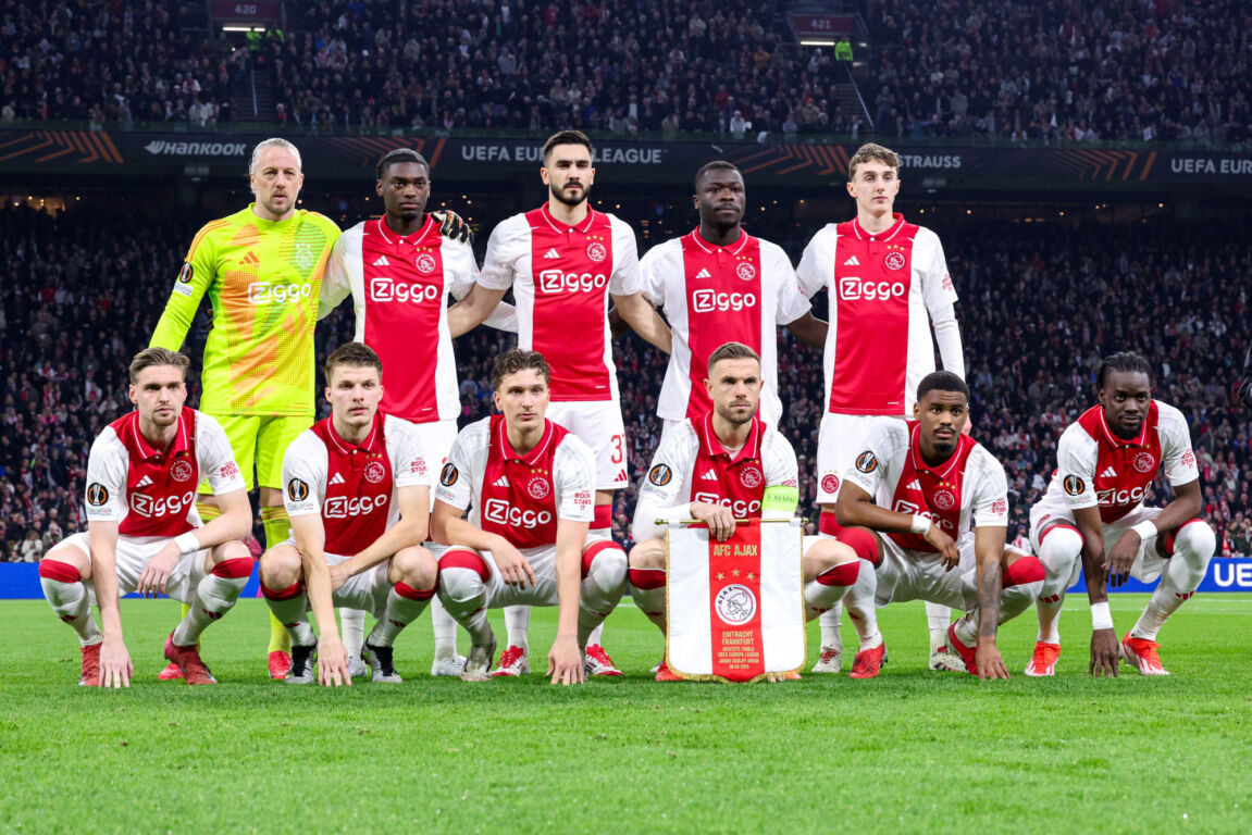 Elftalfoto van Ajax in de Europa League