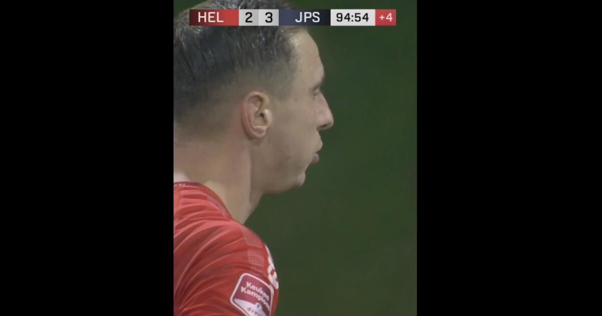 VIDEO | Helmond Sport mist penalty op bizarre wijze tegen…