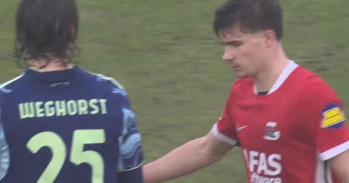 VIDEO | Wout Weghorst wil weer geen hand geven aan Wouter Goes