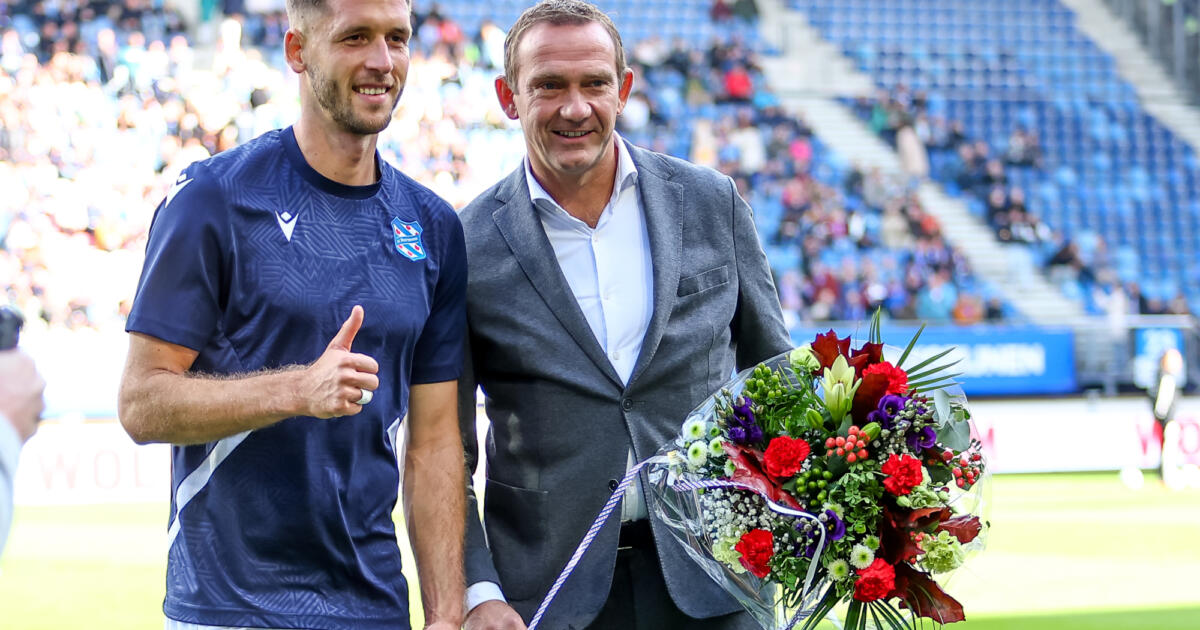 Pawel Bochniewicz dankt SC Heerenveen: 