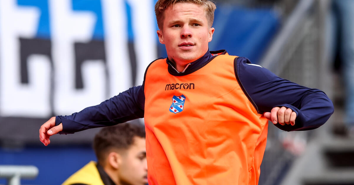 VI 'voorspelt' opstelling SC Heerenveen: Levi Smans op de bank