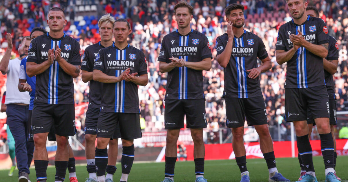 SC Heerenveen heeft pech: 