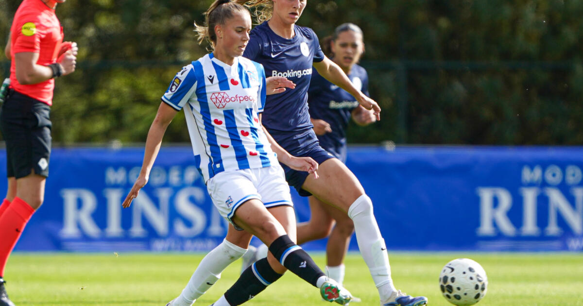 SC Heerenveen pakt tegen HERA United eerste drie punten van seizoen