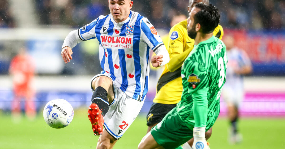Lamprou erkent fout bij derde Heerenveen-goal: "Ik was te gretig"