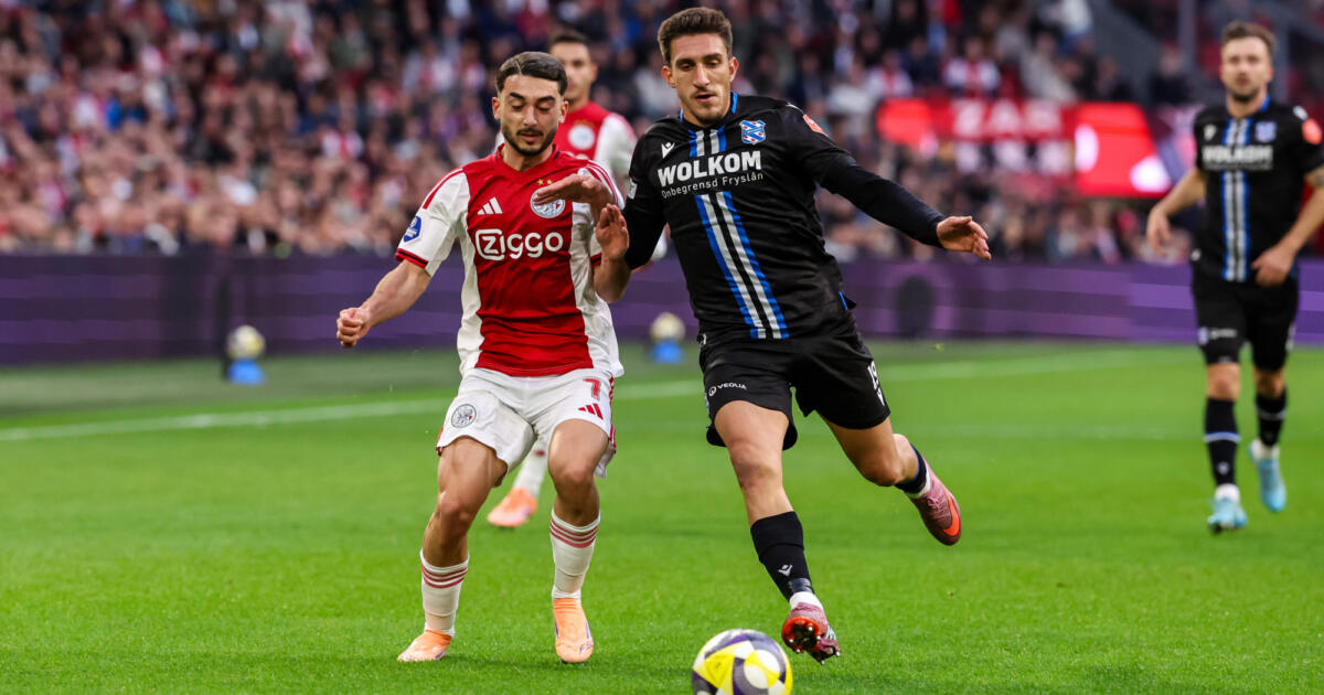 Zagaritis op zijn plek in Heerenveen: 