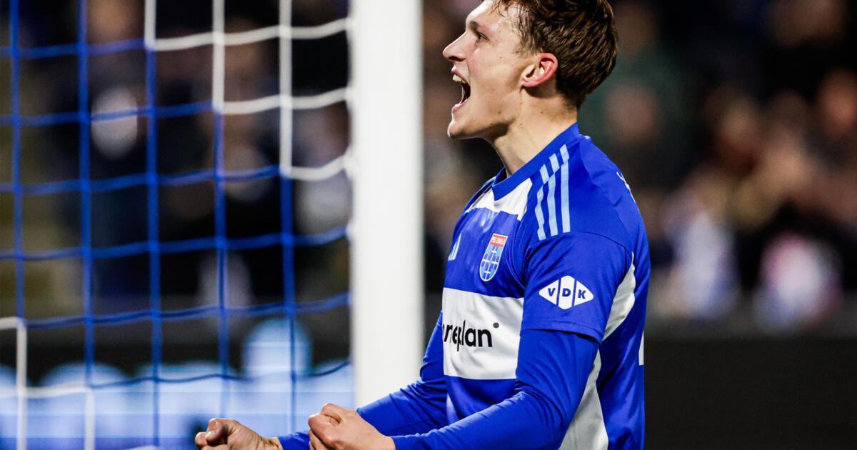 Oosting scoort fraai tegen Heerenveen: 