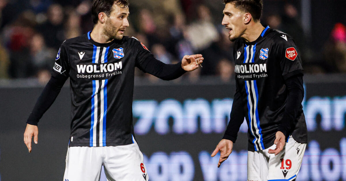 SC Heerenveen-verdediging gekraakt: 