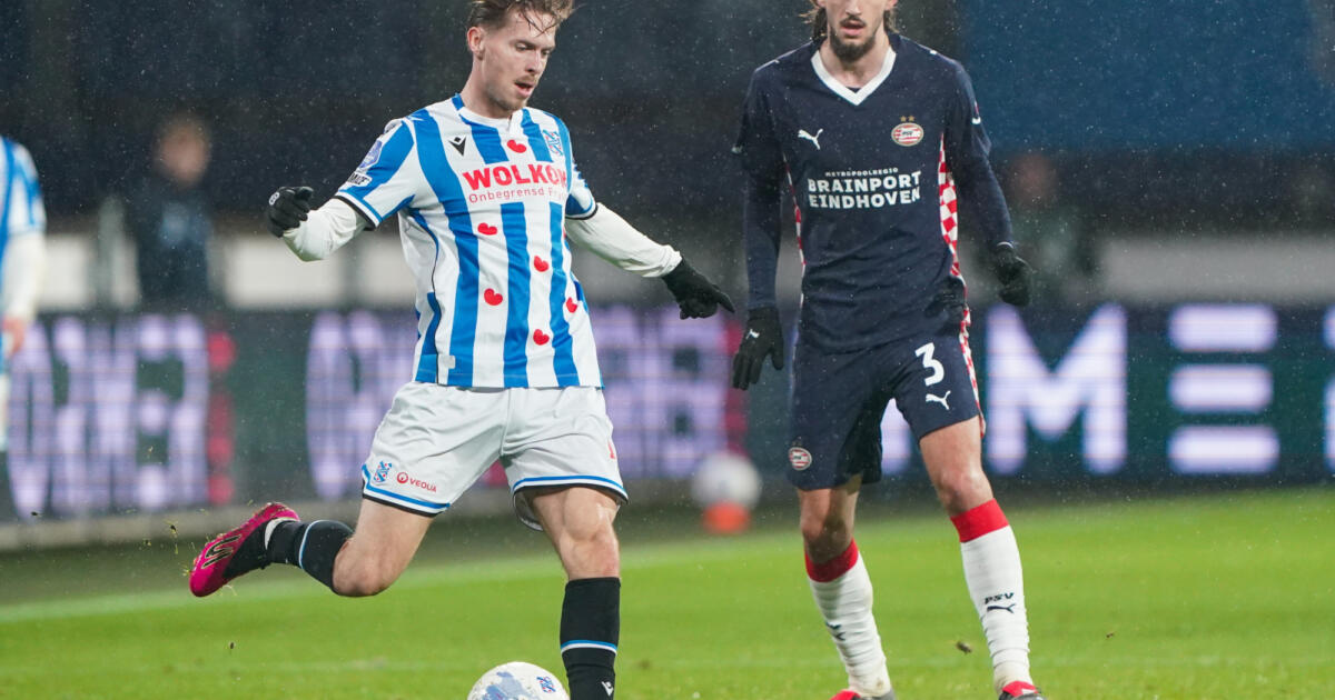 Meerveld niet in de basis tegen PSV: 