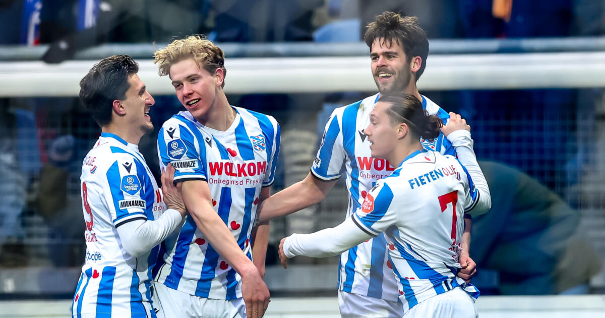 SC Heerenveen komt horrorstart te boven en verslaat PEC Zwolle