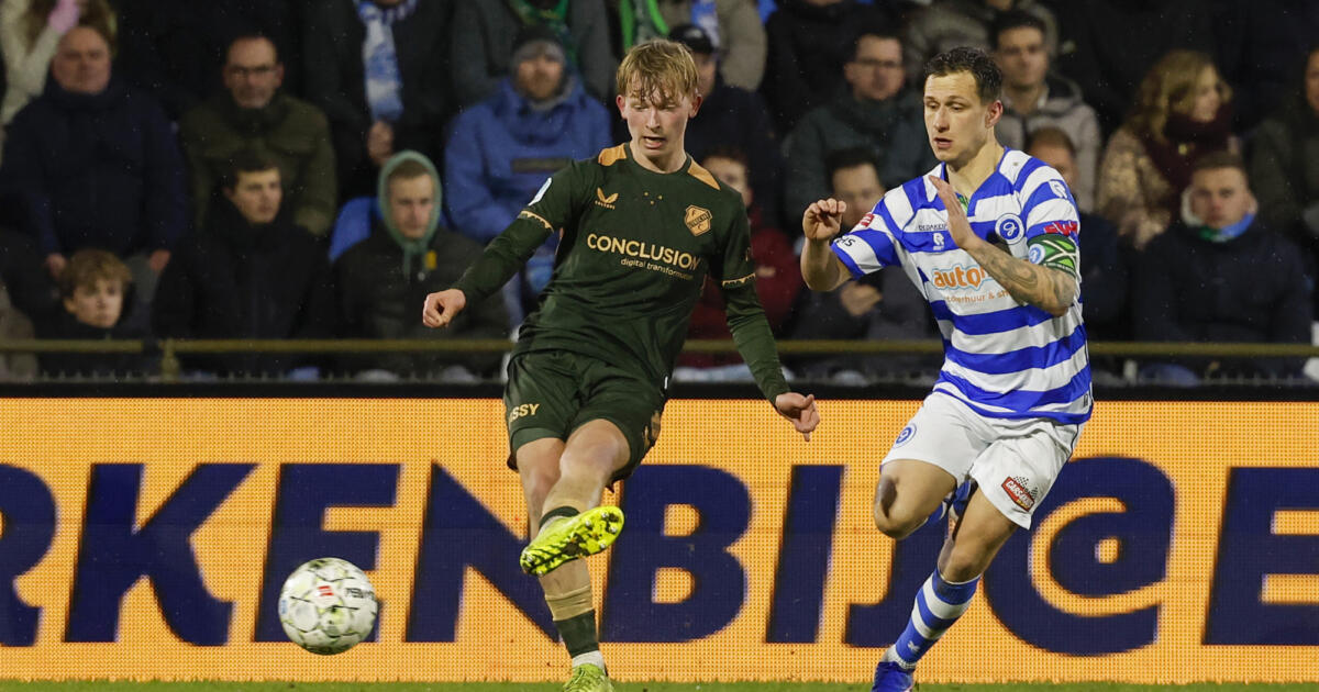 Jong FC Utrecht verliest in de slotfase alsnog van De Graafschap