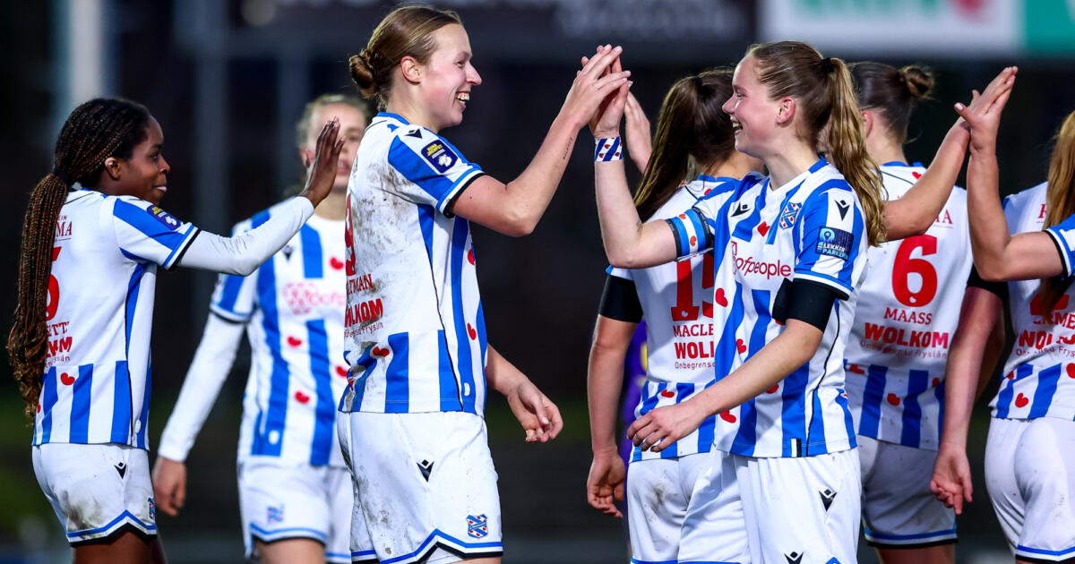 SC Heerenveen Vrouwen wint emotionele wedstrijd van NAC Breda