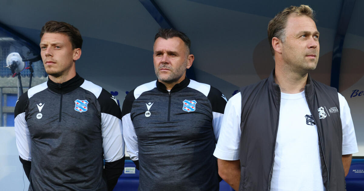 Schepens op zijn plek in Heerenveen: 