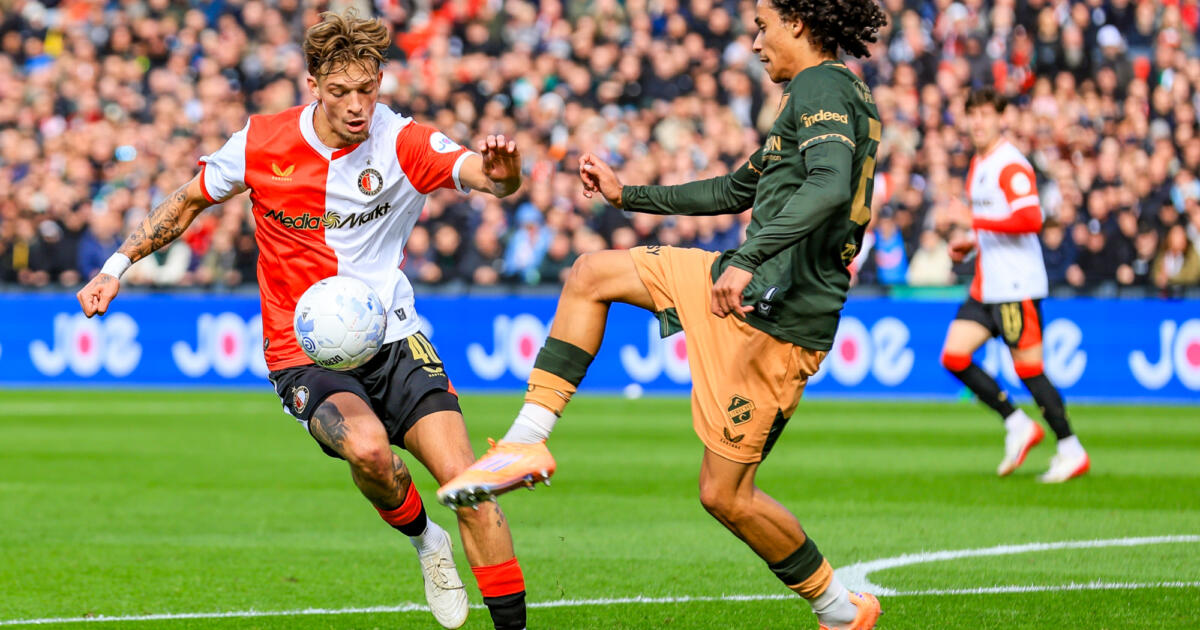 Zechiël maakt goal tegen Feyenoord: "Ik wilde heel hard juichen"