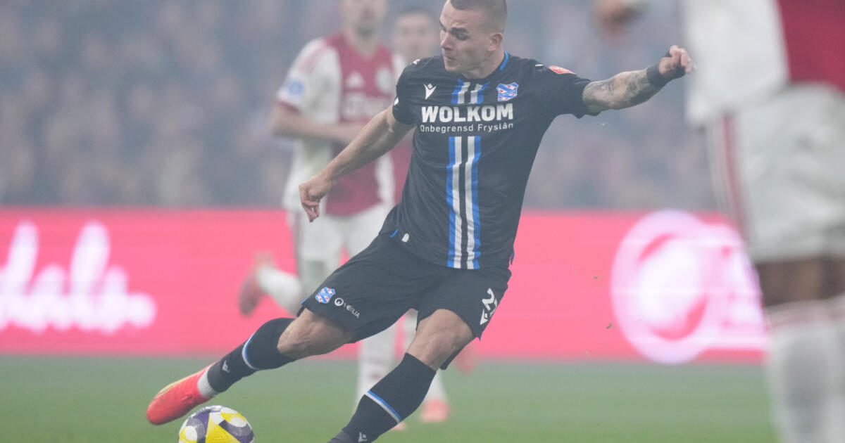 SC Heerenveen kan Vaclav Sejk vastleggen: 