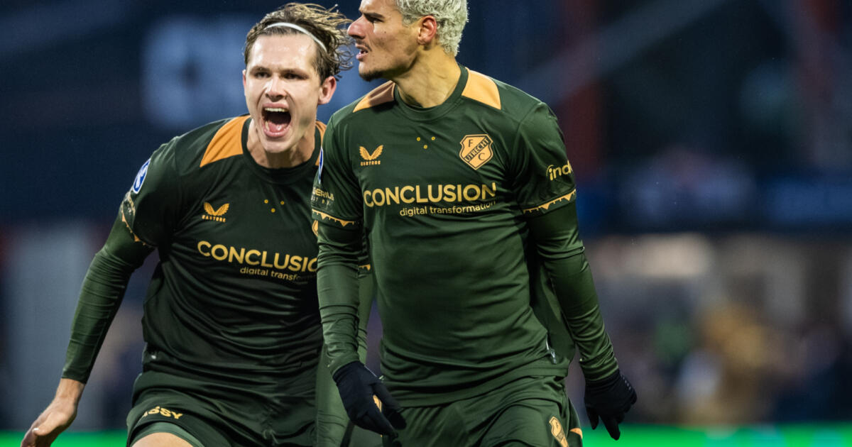 FC Utrecht pakt door goal in 93e minuut een punt tegen Telstar