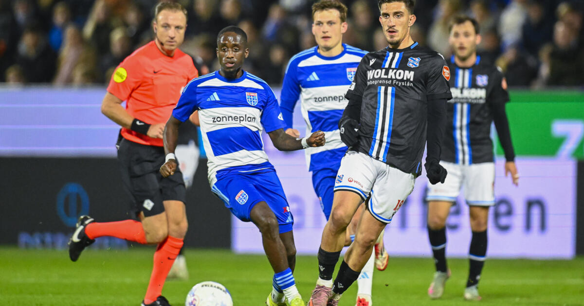 Slotoffensief zonder beloning: vierde uitnederlaag Heerenveen