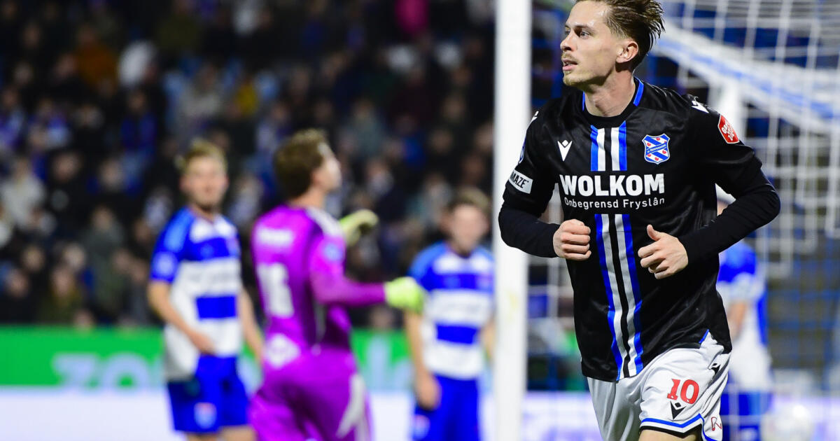 'Marktwaarde Meerveld stijgt flink na goede start bij Heerenveen'