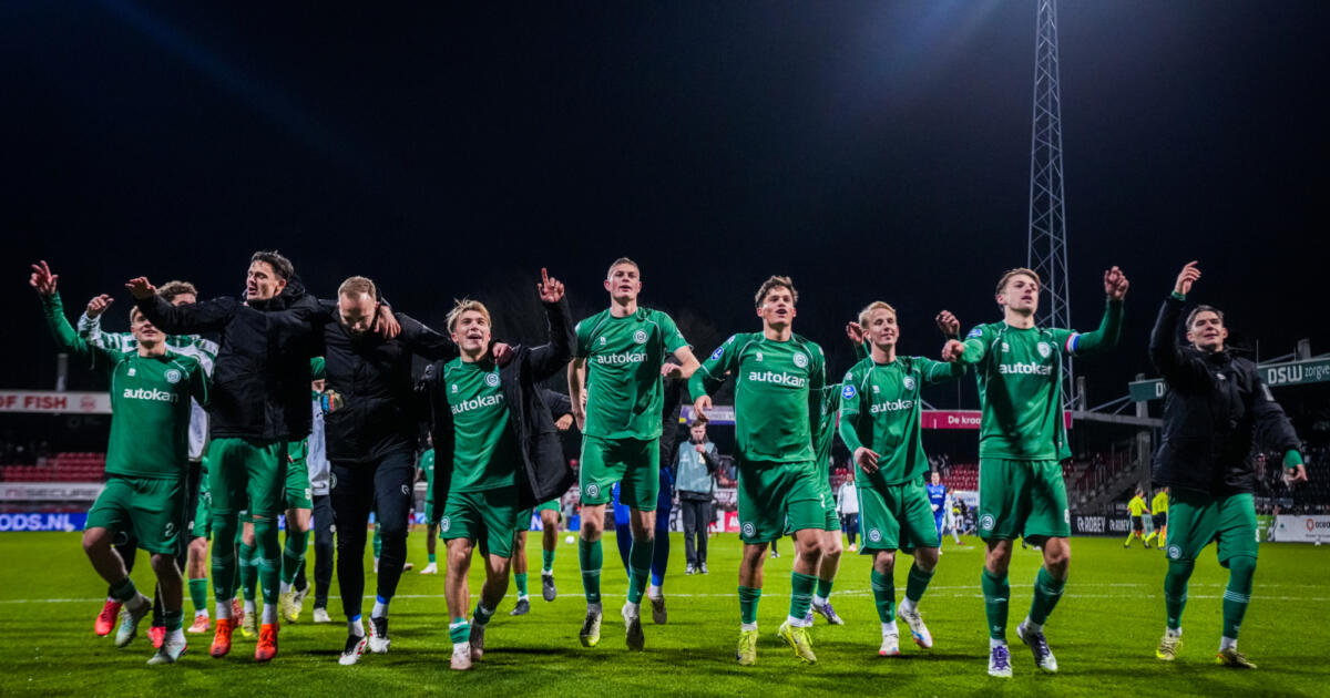 FC Groninger in Elftal van de Week na overwinning op Excelsior