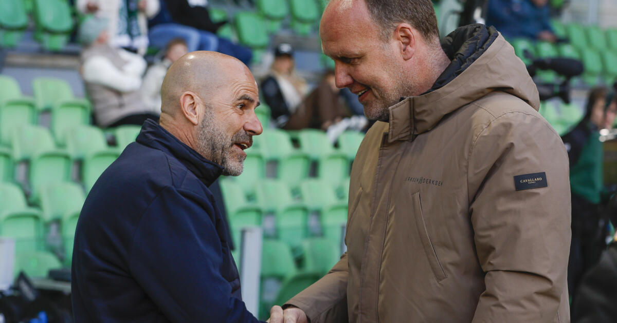 Bosz wijst naar FC Groningen: 