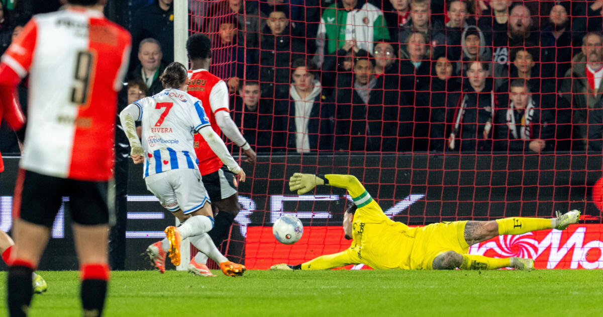 Rivera pakt heldenrol bij SC Heerenveen: 