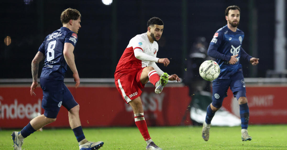 Jong FC Utrecht sluit 2025 af met nederlaag tegen Roda JC Kerkrade