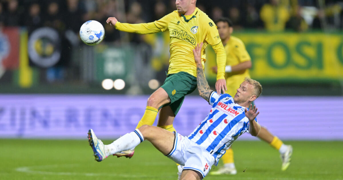 SC Heerenveen mist legio kansen en krijgt deksel op neus tegen Fortuna