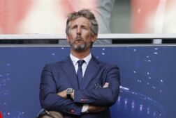 Edwin van der Sar in de Johan Cruijff Arena
