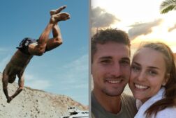 Mees Hilgers en Michal Sadílek genieten van hun vakantie