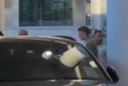 Noa Lang gespot in Italie