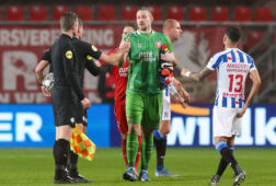 Lars Unnerstall na FC Twente - SC Heerenveen