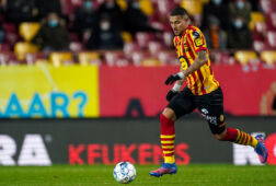 Vinicius Souza in actie voor KV Mechelen