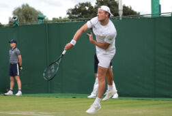Tim van Rijthoven op Wimbledon