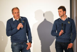 Jac Orie en Sven Kramer