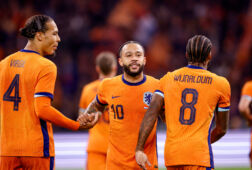 Memphis Depay, Virgil van Dijk en Wijnaldum