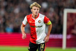 Sem Steijn als aanvoerder bij Feyenoord