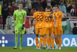Andries Noppert geniet bij Oranje