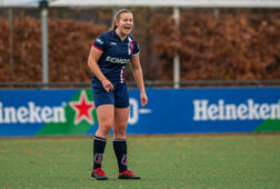 Anna Ruiter namens VV Alkmaar in actie