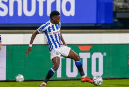 Anthony Musaba tijdens het bekerduel met Go Ahead Eagles