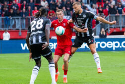 Arno Verschueren in actie tegen Udinese