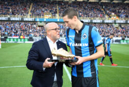Bart Verhaeghe op het veld